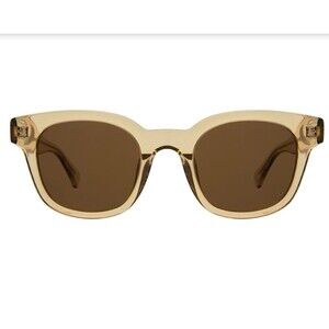 illesteva Vail Sunglasses In Citrine/Brown Flat